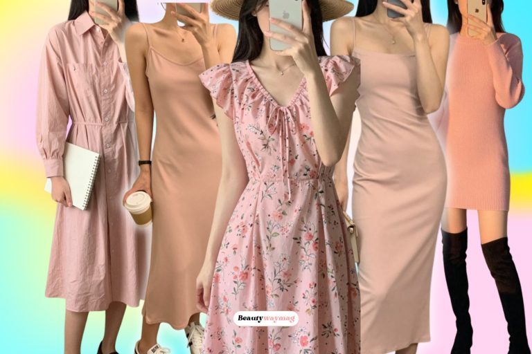 15 Pretty Pink Dress Outfit Ideas