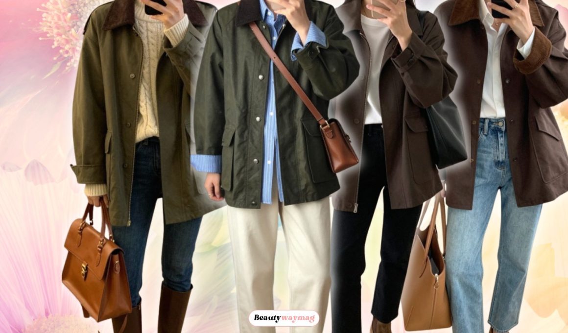 Stylish Barn Jacket Outfits For Women