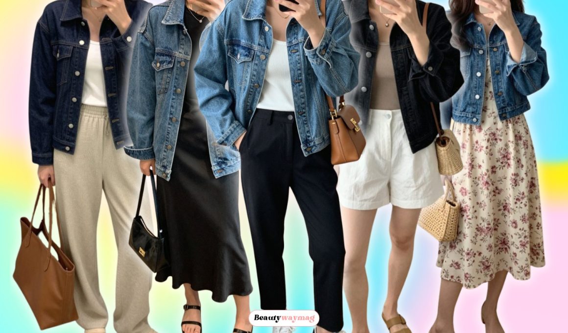 Stylish Jean Jacket Outfits For Women