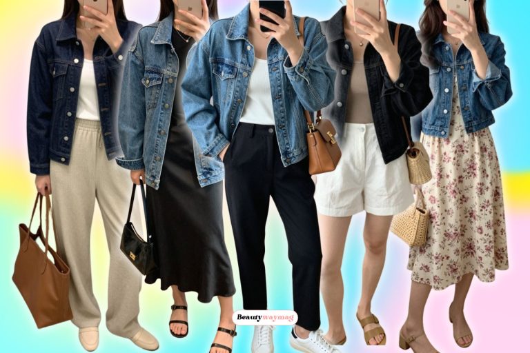 Stylish Jean Jacket Outfits For Women