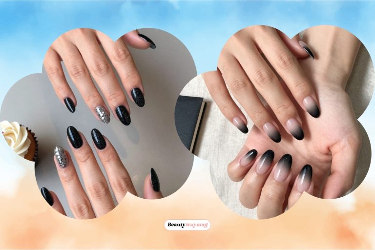 Black Birthday Nail Ideas with Bold Attitude