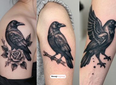 Black Crow Tattoo Ideas with Powerful Meaning