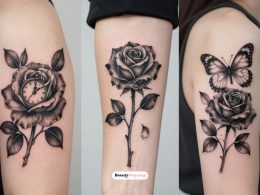 Black Rose Tattoo Ideas with Deep Meaning and Style