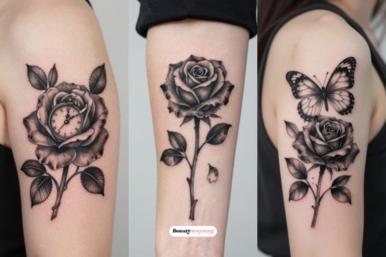 Black Rose Tattoo Ideas with Deep Meaning and Style
