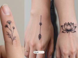 15 Boho Finger Tattoo Ideas That Look Simple and Chic