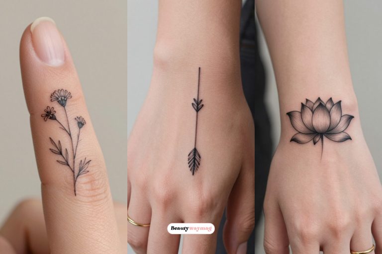 15 Boho Finger Tattoo Ideas That Look Simple and Chic