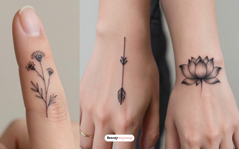 15 Boho Finger Tattoo Ideas That Look Simple and Chic