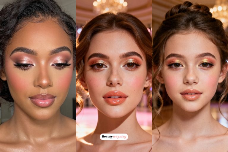 Classy Soft Glam Prom Makeup Ideas