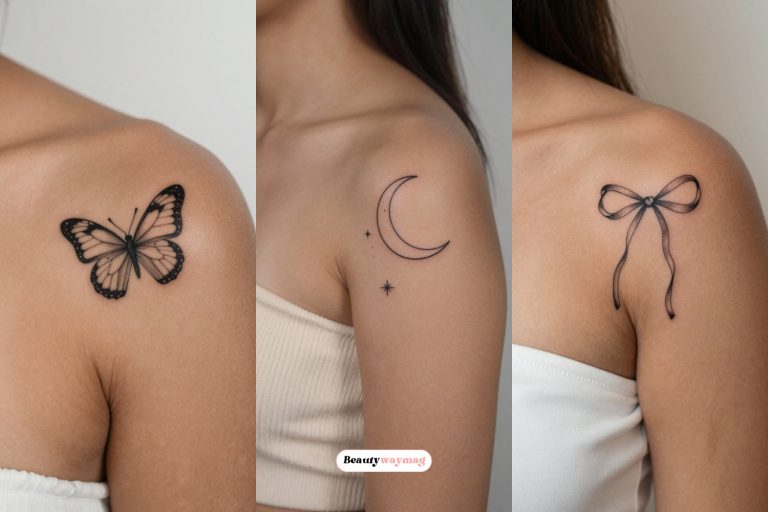 Cute Shoulder Tattoo Ideas for Black Women