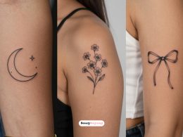Cute Upper Arm Tattoo Ideas for Black Women