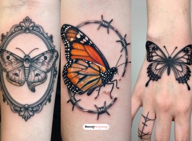 Gothic Butterfly Tattoo Ideas with Edge