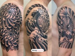 Japanese Armband Tattoo Ideas for Men That Look Sharp