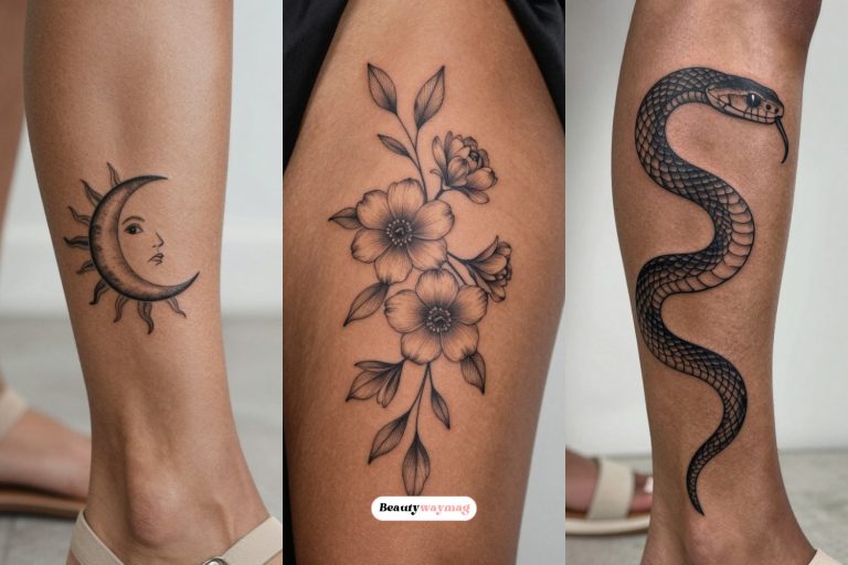 Leg Tattoo Ideas for Black Women That Stand Out