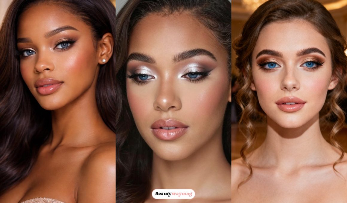 Lovely Prom Makeup Ideas for Blue Eyes