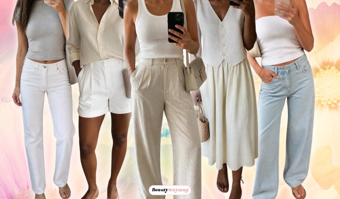 Chic Clean Girl Summer Outfit Ideas