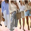 Pretty Long Sleeve Summer Outfits