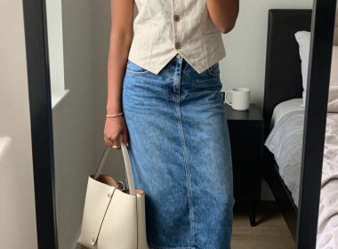 Gorgeous Summer Jean Skirt Outfit Ideas
