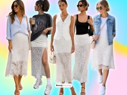 Stunning White Lace Skirt Outfit Ideas You'll Love