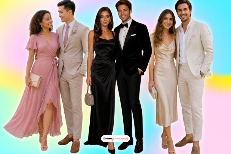 Lovely Matching Couple Wedding Guest Outfits