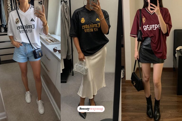 Beautiful Oversized Soccer Jersey Outfits