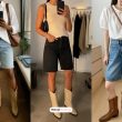 Classy Jorts and Cowboy Boots Outfit Ideas