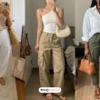 Classy Summer Cargo Pants Outfits