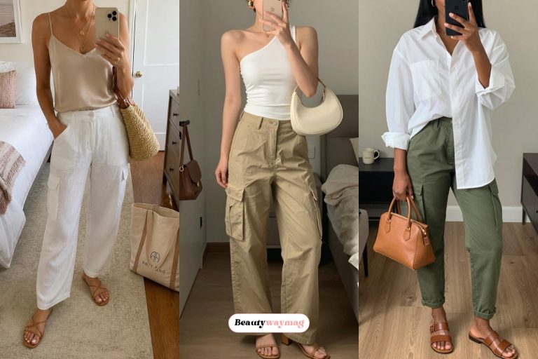 Classy Summer Cargo Pants Outfits