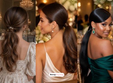 Classy Wedding Guest Ponytail Hairstyles