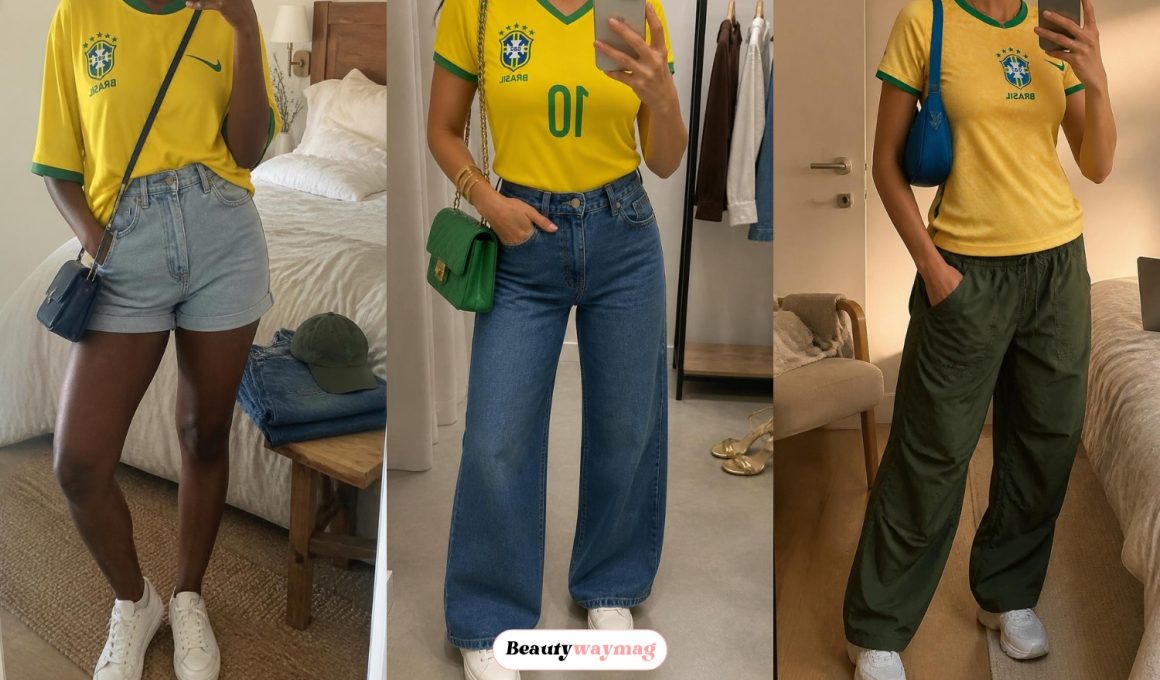 Cute Brazil Jersey Outfit Ideas