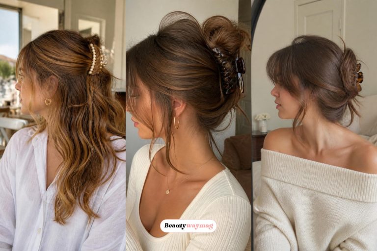 Gorgeous Messy Claw Clip Hairstyles That Will Fit You