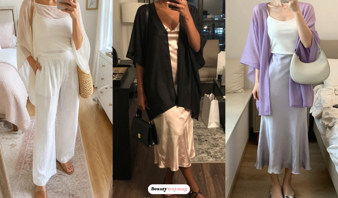 14 Lovely Sheer Poncho Outfits for Women You'll Love