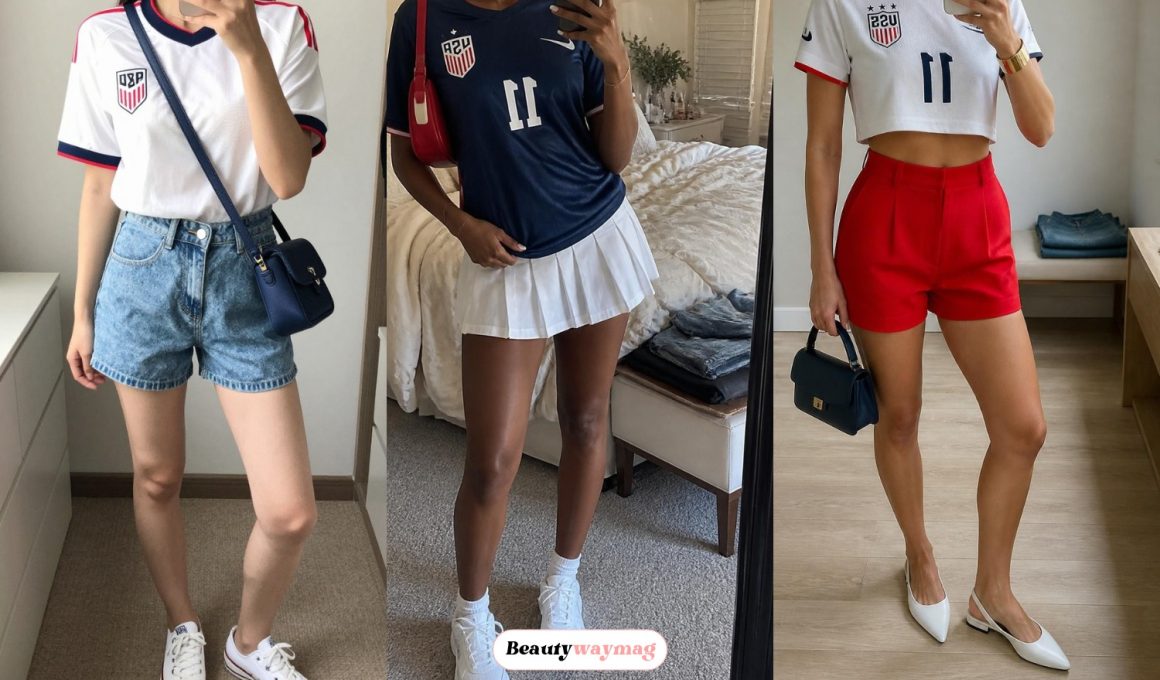 Most Beautiful USA Jersey Outfit Ideas for Women
