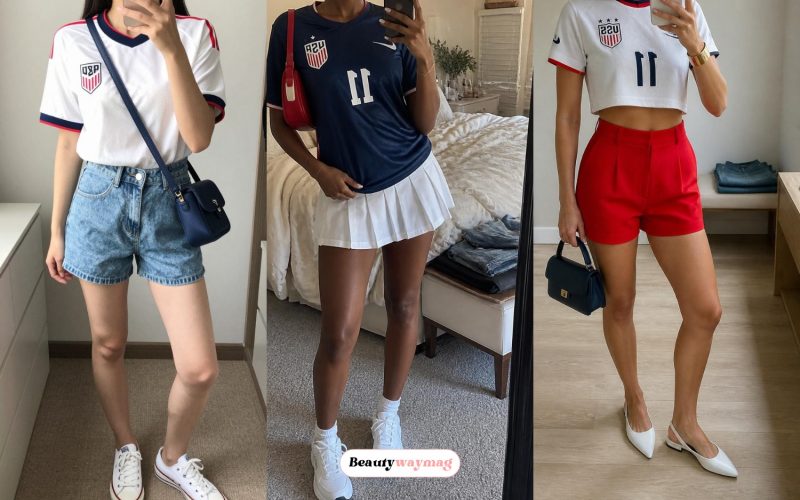 Most Beautiful USA Jersey Outfit Ideas for Women