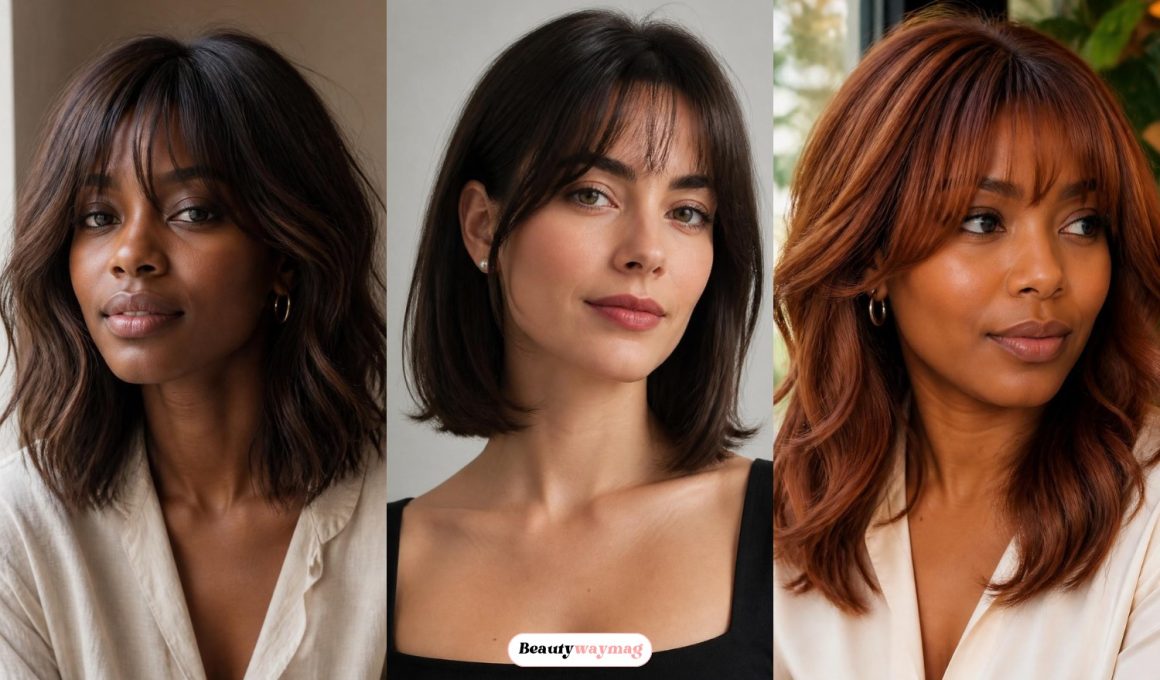 Stunning French Wispy Bangs