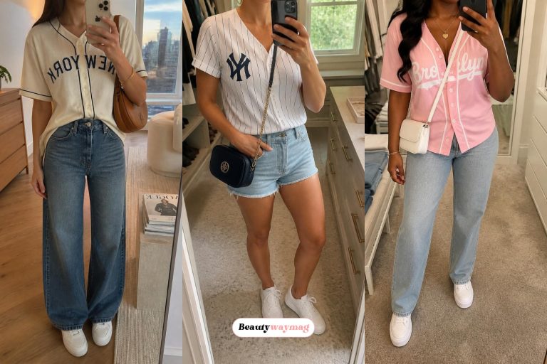 Stylish Baseball Jersey Outfit Ideas