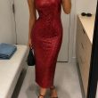 Gorgeous Red Cocktail Dress Outfit