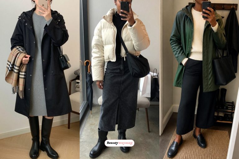 Chic + Cozy Fall Rainy Day Outfits You'll Love