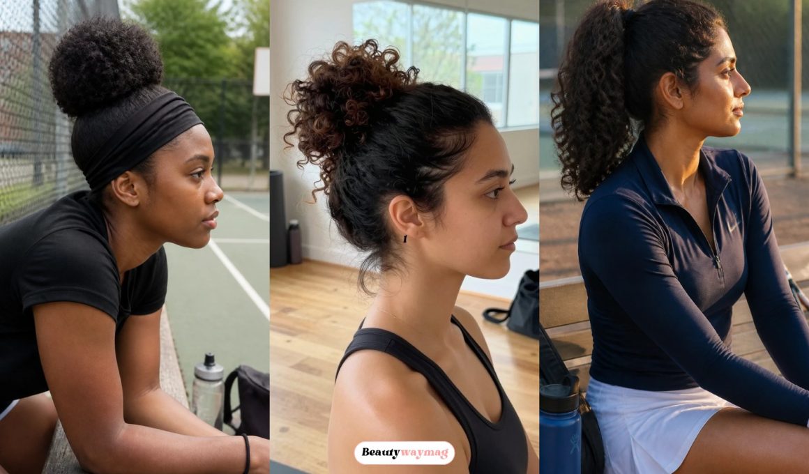Classy Athletic Hairstyles for Curly Hair You'll Love