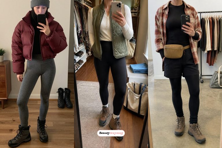 Classy + Comfy Hiking Fall Outfits for Women