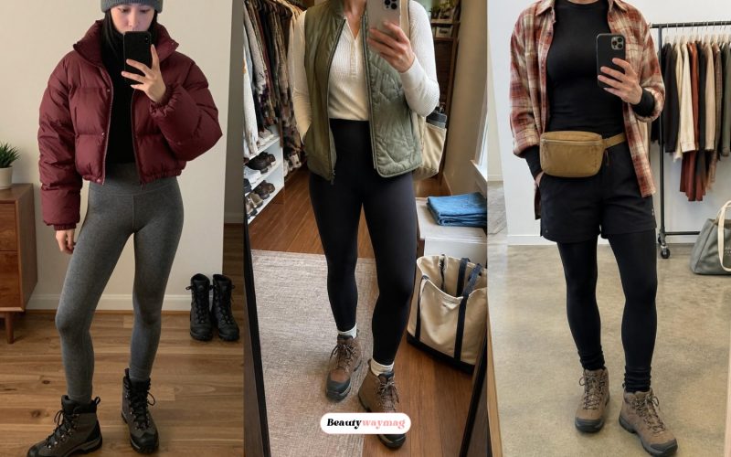 Classy + Comfy Hiking Fall Outfits for Women