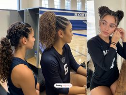 Cute Volleyball Hairstyles for Curly Hair to Try Today