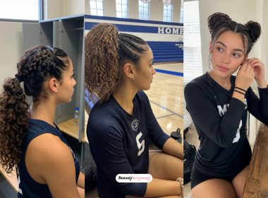 Cute Volleyball Hairstyles for Curly Hair to Try Today