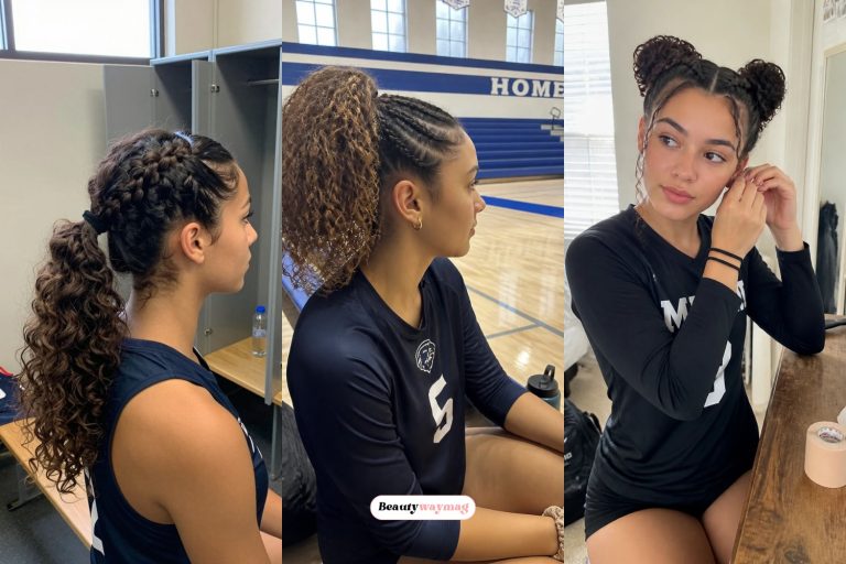 Cute Volleyball Hairstyles for Curly Hair to Try Today
