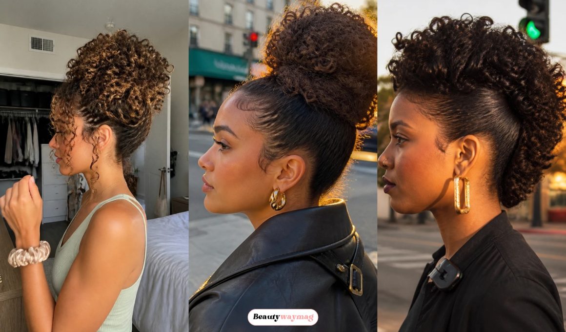 Effortlessly Cute Updo Curly Hairstyles You'll Love