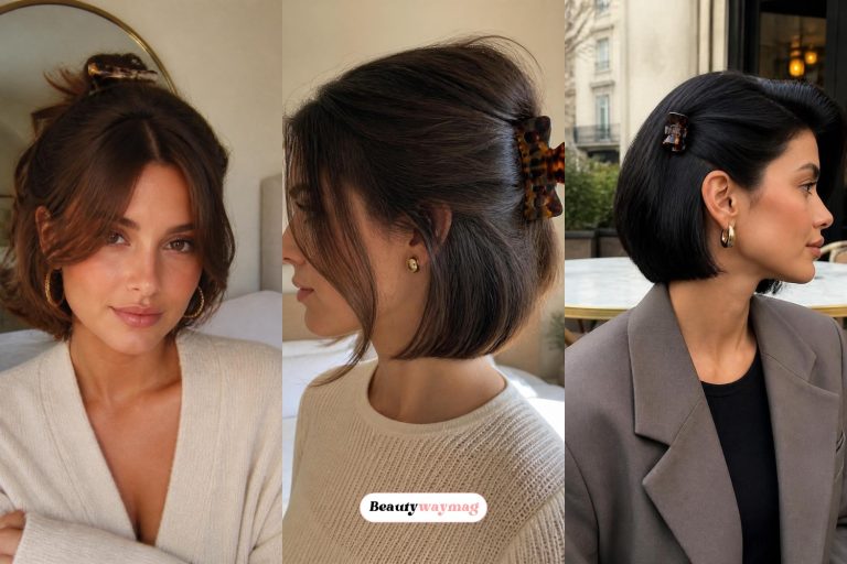 Gorgeous Claw Clip Hairstyles For Short Hair