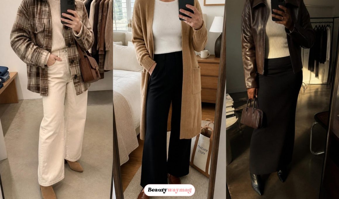 Gorgeous Cold Fall Outfits for When It Gets Chilly