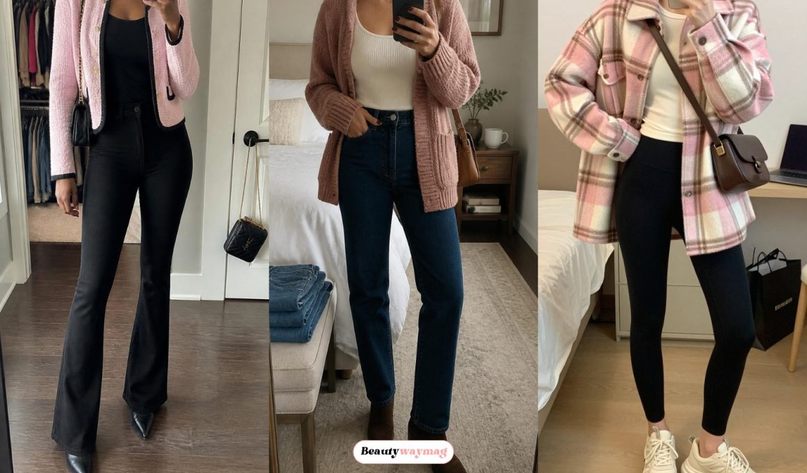 Gorgeous Pink Fall Outfits to Wear This Year