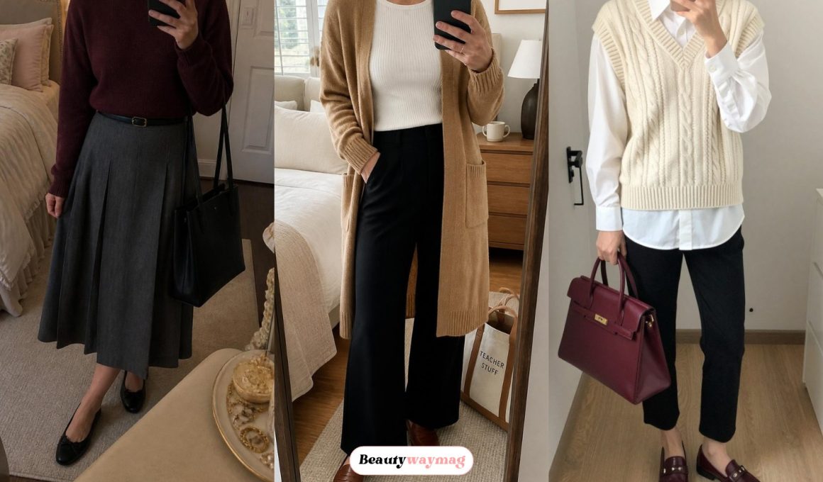 Most Lovely Fall Teacher Outfits for This Season