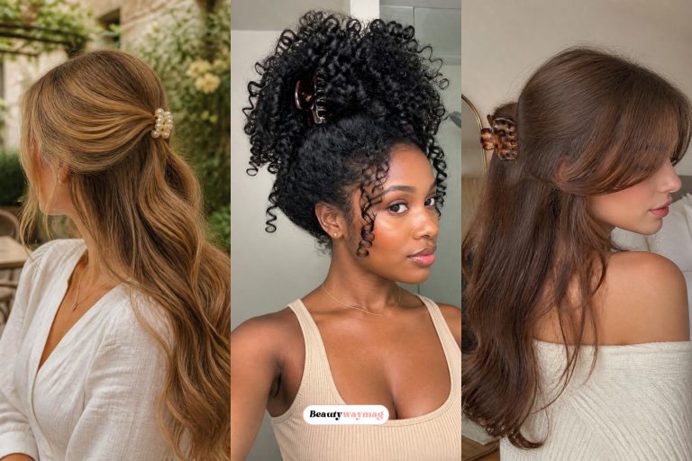 Stunning Claw Clip Hairstyles For Long Hair