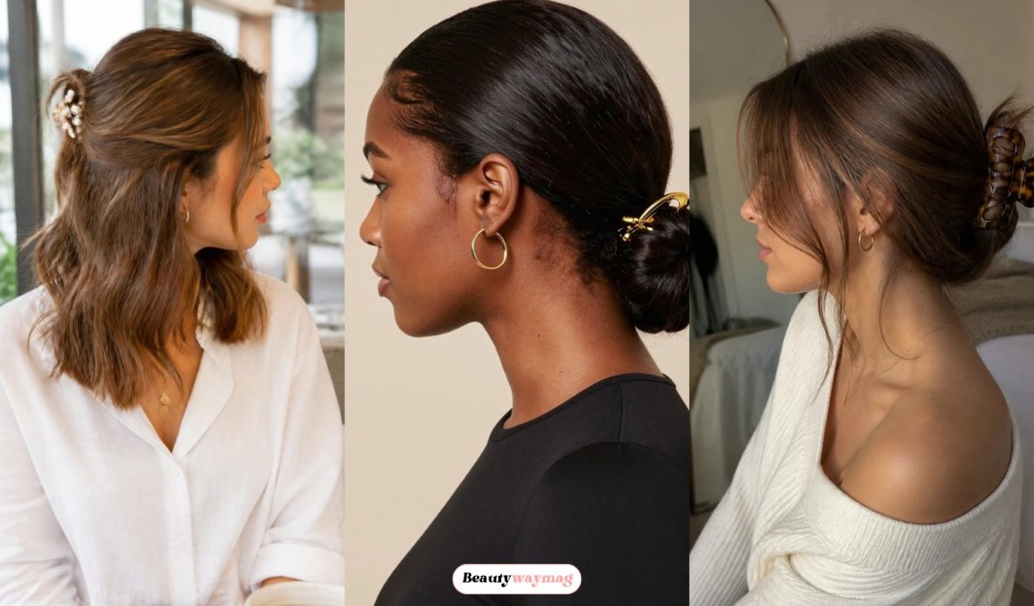Stunning Claw Clip Hairstyles For Medium Hair